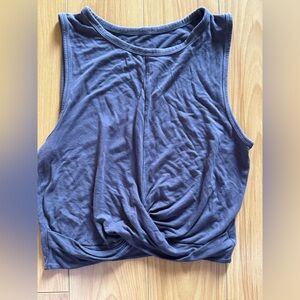 ALO Yoga Women's Tank Top in Charcoal Small